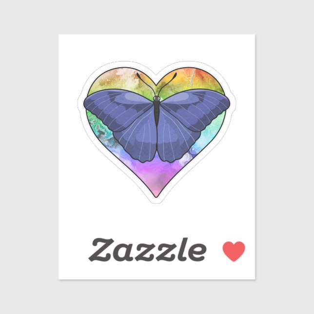 Butterfly with Heart (Sheet)