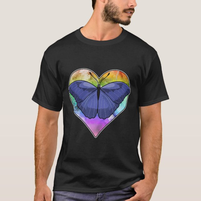 Butterfly with Heart T-Shirt (Front)