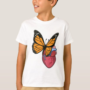 Butterfly with Heart T-Shirt