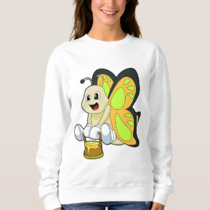 Butterfly with Honey Sweatshirt
