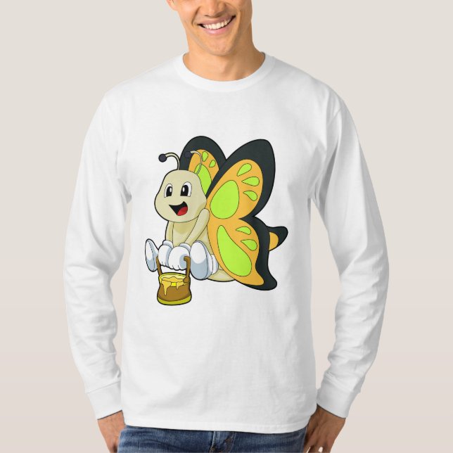 Butterfly with Honey T-Shirt (Front)
