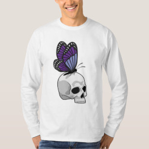 Butterfly with Skull T-Shirt