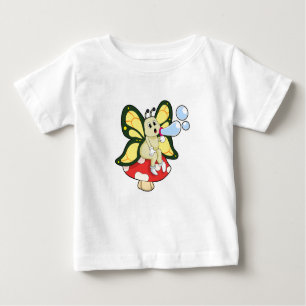 Butterfly with Soap bubbles Baby T-Shirt