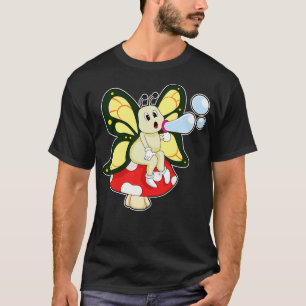 Butterfly with Soap bubbles T-Shirt