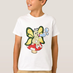 Butterfly with Soap bubbles T-Shirt