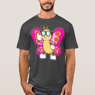 Butterfly with Sunglasses T-Shirt