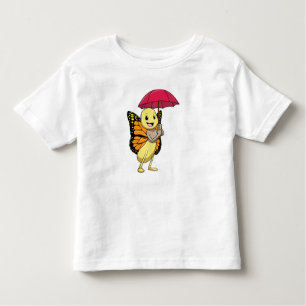 Butterfly with Umbrella Toddler T-Shirt