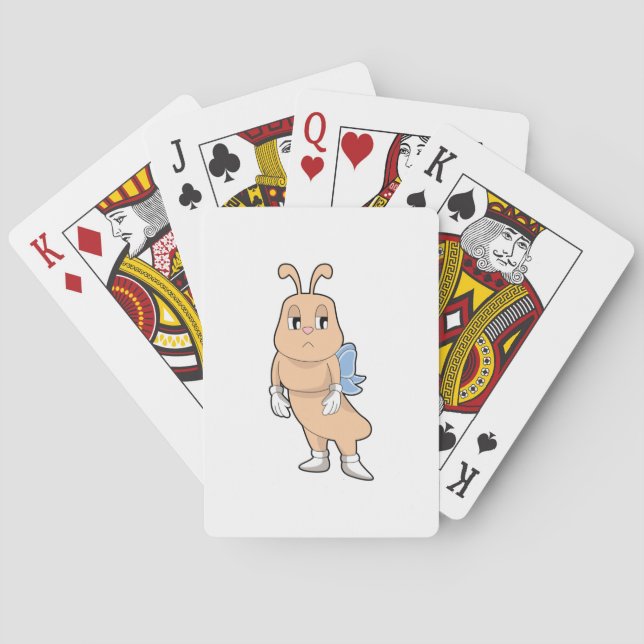 Butterfly without Wings Playing Cards (Back)