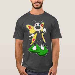 Butterfly Wizard Magic wand Cylinder T-Shirt