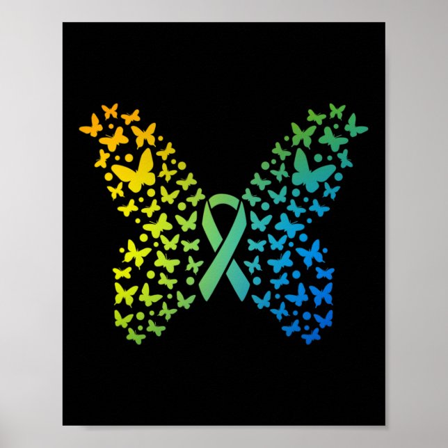 Butterfly World Cancer Day  Poster (Front)