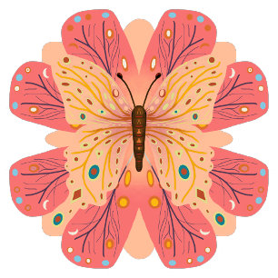 Butterfly Wrapping Paper