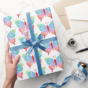 Butterfly Wrapping Paper