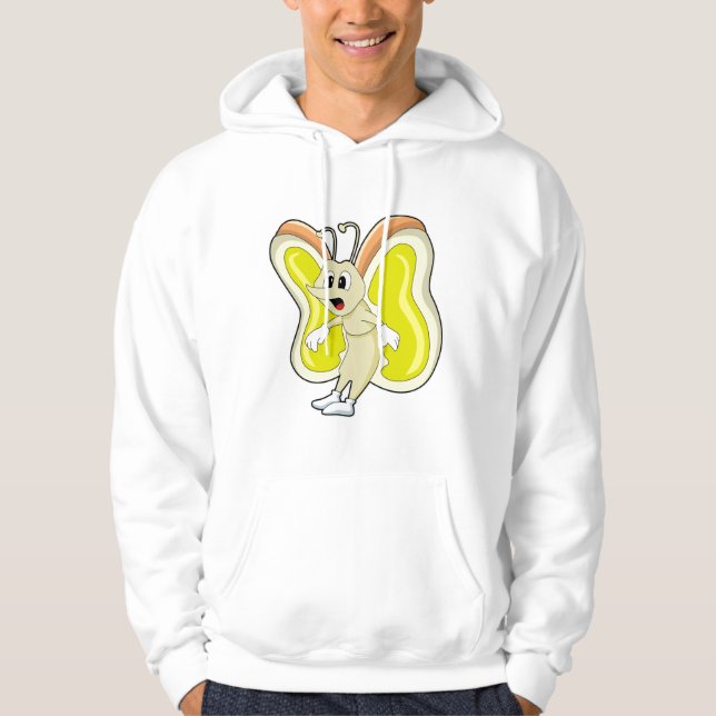 Butterfly yellow hoodie (Front)