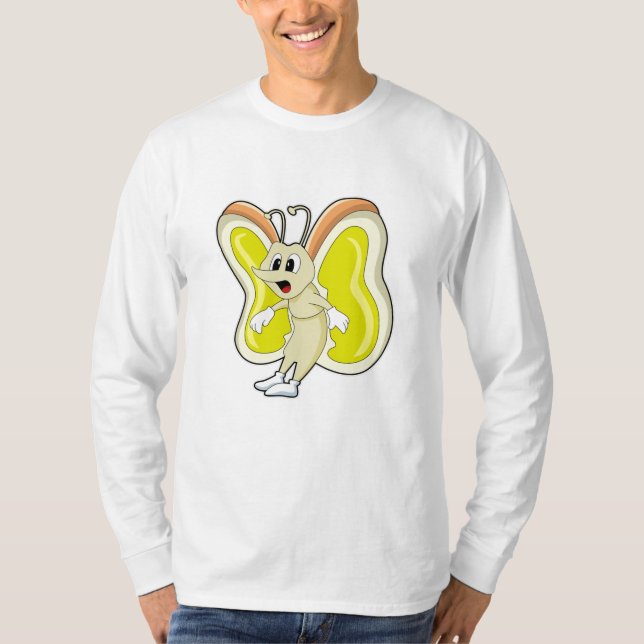 Butterfly yellow T-Shirt (Front)