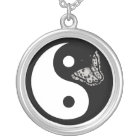 Butterfly Yin Yang Necklace