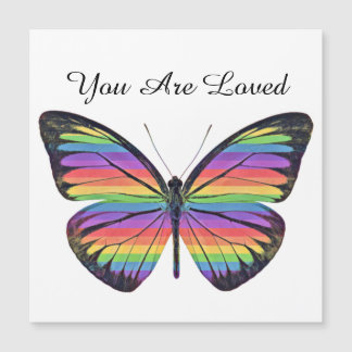 Butterfly You Are Loved Magnetic Card