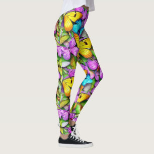 Butterfly's Colorful Leggings