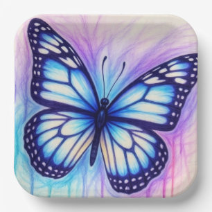 ButterflySketch Paper Plate