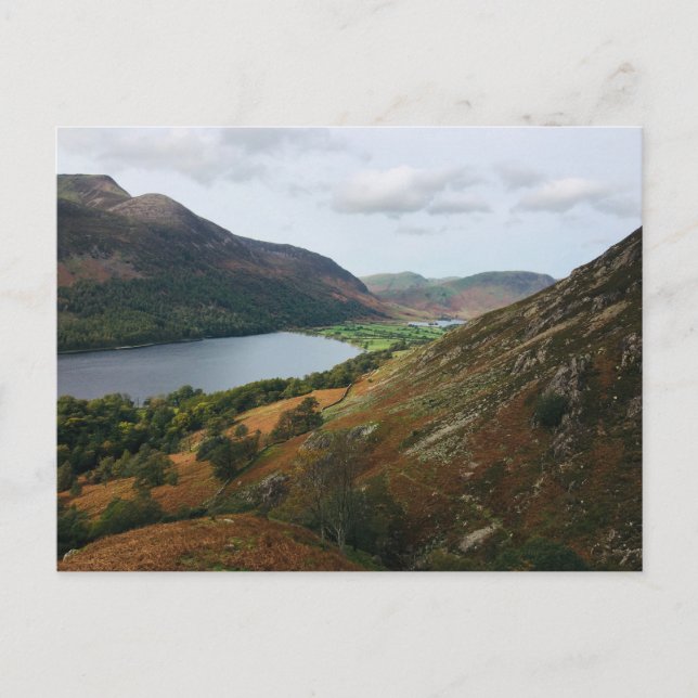 Buttermere and Crummock Water Postcard (Front)