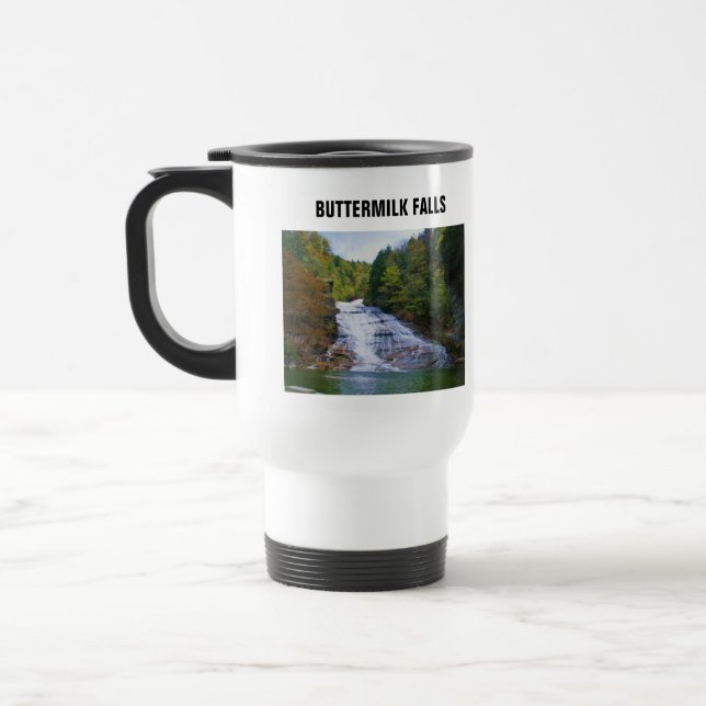 BUTTERMILK FALLS, ITHACA, N.Y. mug (Left)