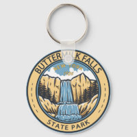 Buttermilk Falls State Park New York Badge