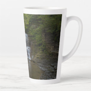 Buttermilk Falls Waterfalls in Ithaca New York Latte Mug