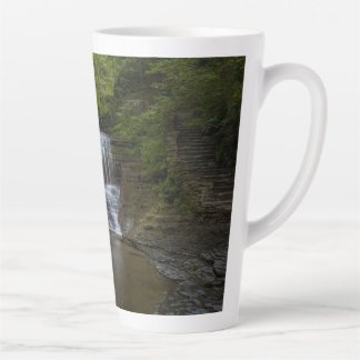 Buttermilk Falls Waterfalls in Ithaca New York Latte Mug
