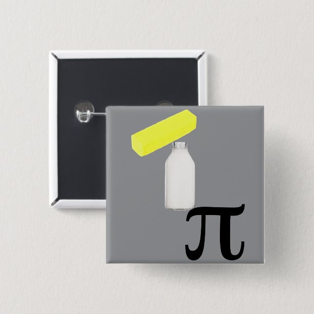 Buttermilk Pi Button (Front & Back)