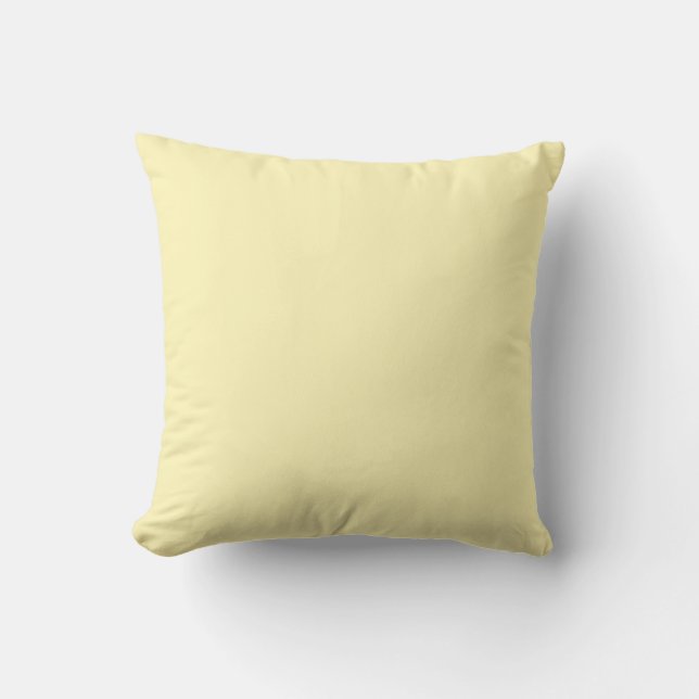 Buttermilk Yellow Cushion (Front)