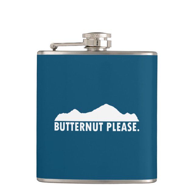 Butternut Please Hip Flask (Front)
