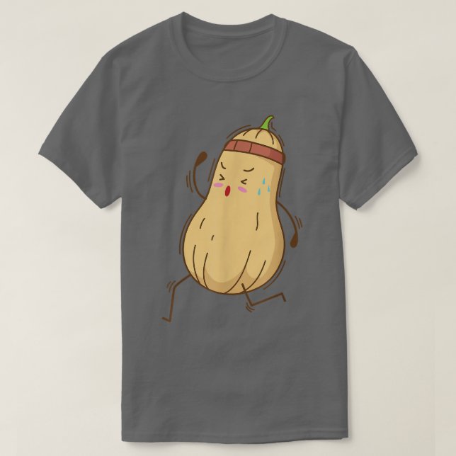 Butternut Squash Jogging 956 T-Shirt (Design Front)