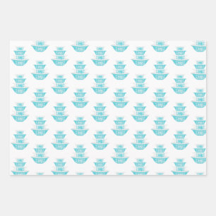 Butterprint Pyrex Wrapping Paper