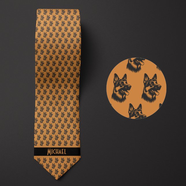 Butterscotch Brown German Shepherd Tie (Creator Uploaded)