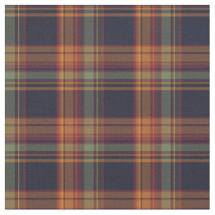 Butterscotch plaid fabric