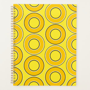 Butterscotch Retro Doughnuts Planner
