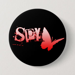 butterSPY. 7.5 Cm Round Badge