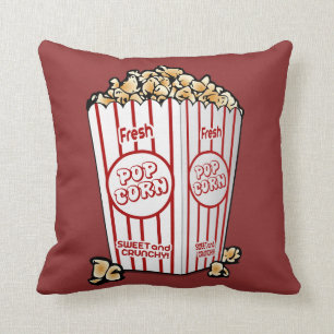 Buttery Popcorn Movie Fan Cushion