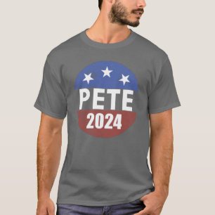 Buttigeig 2024 Button Vote '24 President Buttigeig T-Shirt