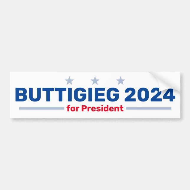Buttigieg 2024 bumper sticker (Front)