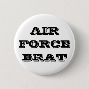 Button Air Force Brat