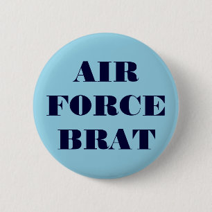 Button Air Force Brat