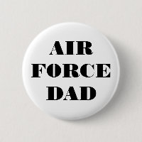 Button Air Force Dad