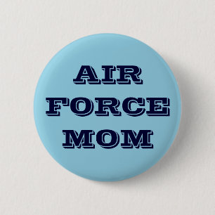 Button Air Force Mum