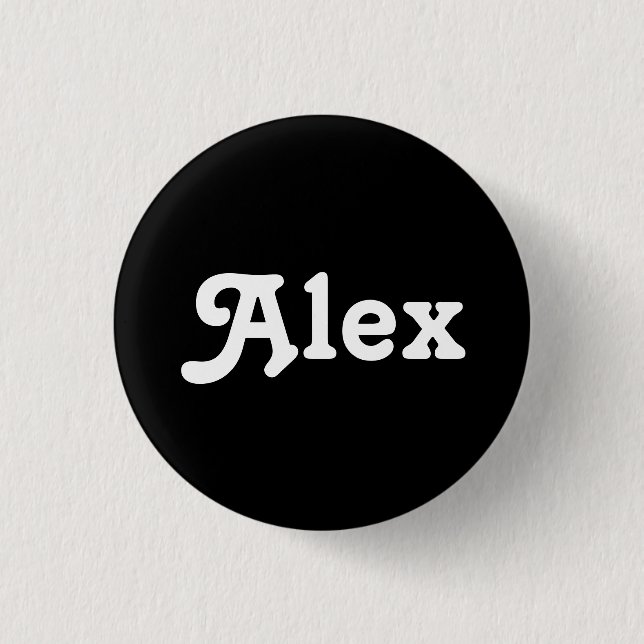 Button Alex (Front)