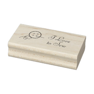 Button and Thread Art Stamp