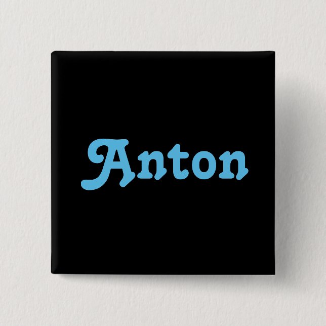 Button Anton (Front)