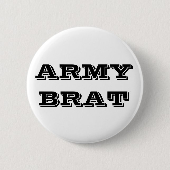 Button Army Brat (Front)