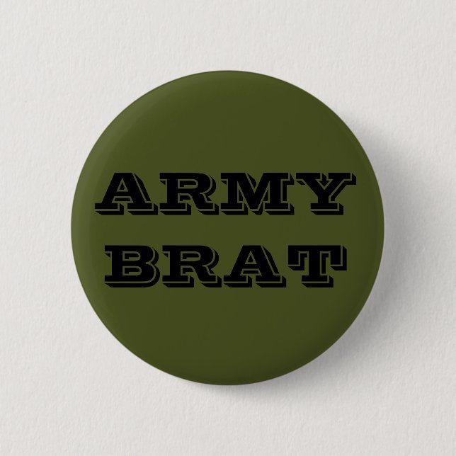 Button Army Brat (Front)