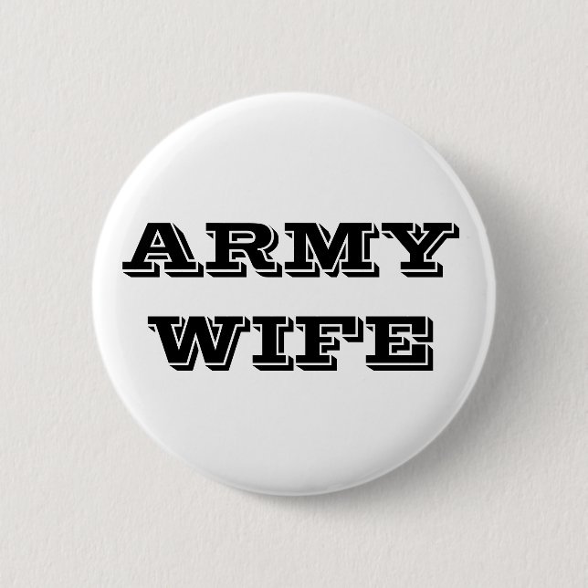 Button Army Wife (Front)