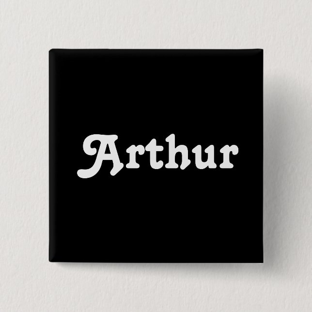 Button Arthur (Front)